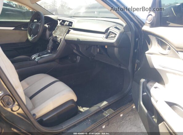 19XFC2F71GE201148 2016 HONDA CIVIC Black Front interior view