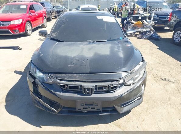 19XFC2F71GE201148 2016 HONDA CIVIC Black Instrument cluster view