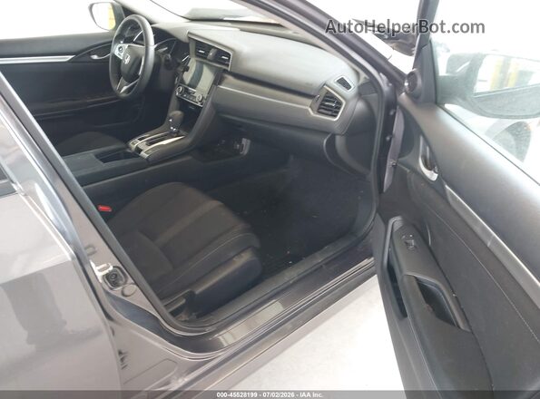 19XFC2F71GE221173 2016 HONDA CIVIC Gray Widok wnętrza z przodu