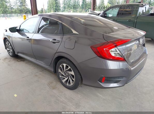 19XFC2F71GE221173 2016 HONDA CIVIC Gray Tył lewy