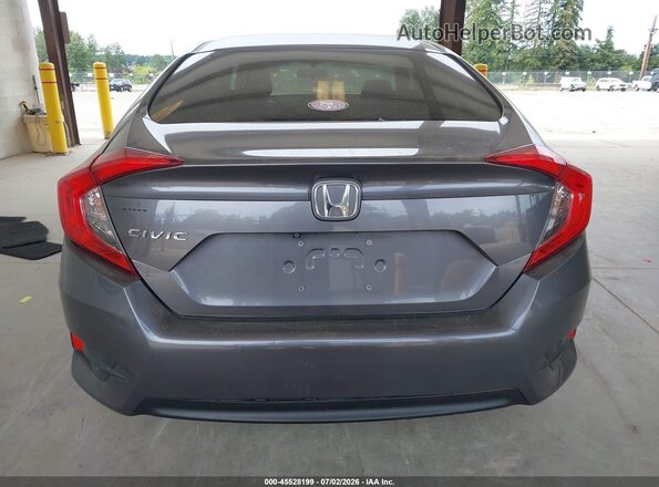 19XFC2F71GE221173 2016 HONDA CIVIC Gray 