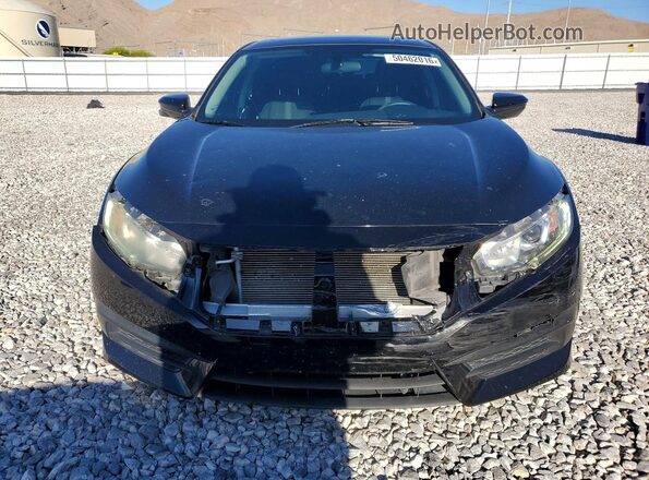 19XFC2F71GE234182 2016 HONDA CIVIC Black Widok z przodu