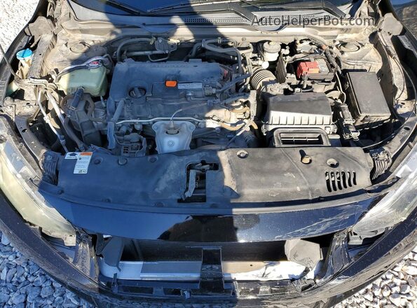 19XFC2F71GE234182 2016 HONDA CIVIC Black Widok wnętrza z tyłu