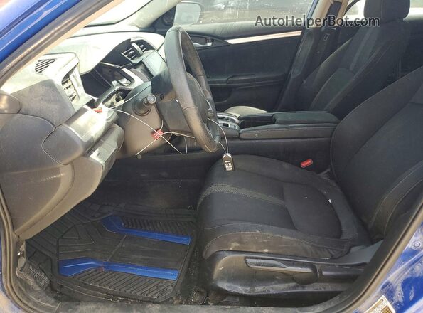 19XFC2F71HE004739 2017 HONDA CIVIC Blue Vista interior delantera