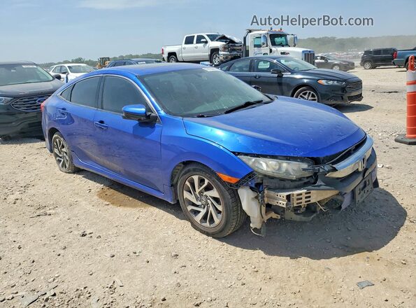 19XFC2F71HE004739 2017 HONDA CIVIC Blue Delantero derecho