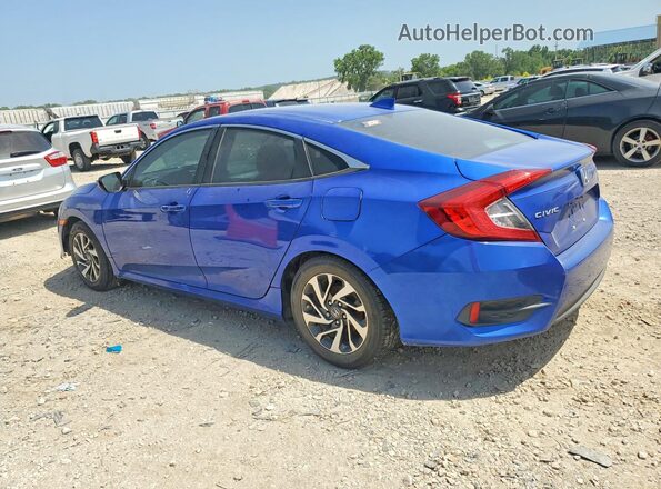 19XFC2F71HE004739 2017 HONDA CIVIC Blue Trasero izquierdo