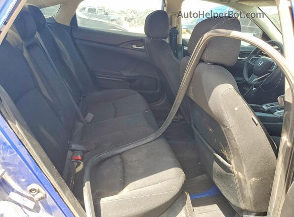 19XFC2F71HE004739 2017 HONDA CIVIC Blue Vista de los asientos traseros