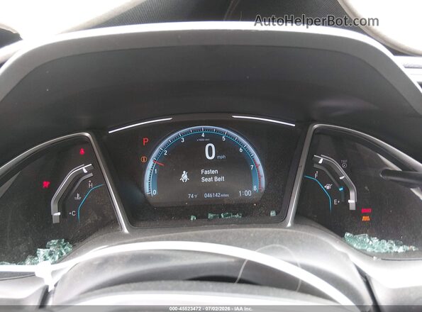 19XFC2F71HE210336 2017 HONDA CIVIC Белый Вид задних сидений