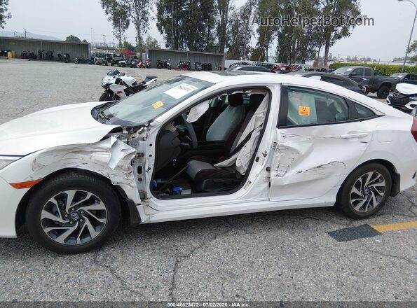 19XFC2F71HE210336 2017 HONDA CIVIC Белый Вид спереди
