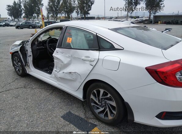 19XFC2F71HE210336 2017 HONDA CIVIC Белый Вид щитка приборов