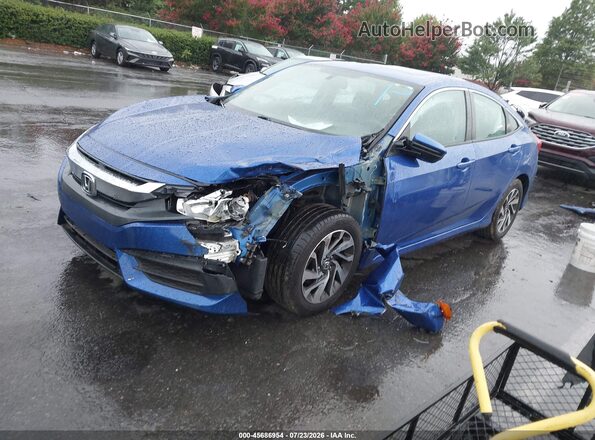 19XFC2F71HE217559 2017 HONDA CIVIC Blue Front left