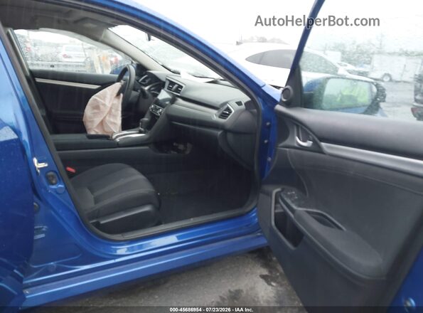 19XFC2F71HE217559 2017 HONDA CIVIC Blue Front interior view