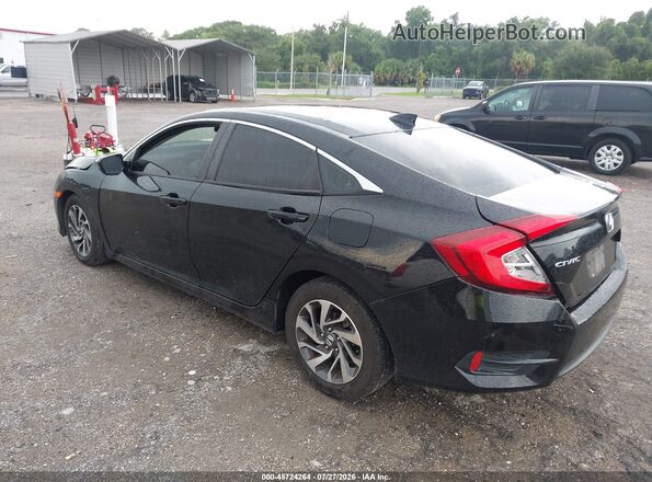 19XFC2F71JE031221 2018 HONDA CIVIC Черный Задняя левая четверть
