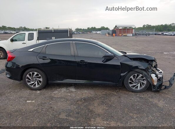 19XFC2F71JE031221 2018 HONDA CIVIC Черный Вид задней части салона