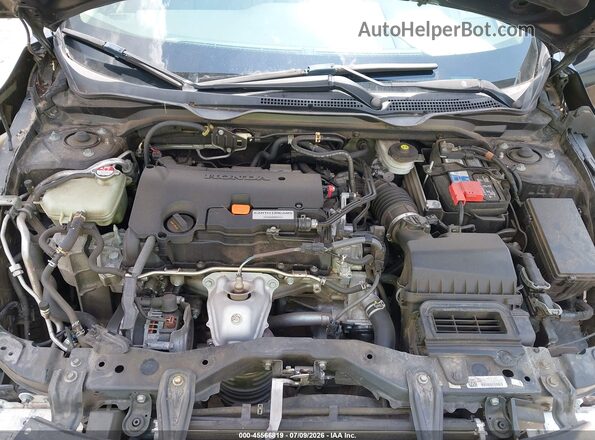 19XFC2F72GE005185 2016 HONDA CIVIC Black უკანა ხედი