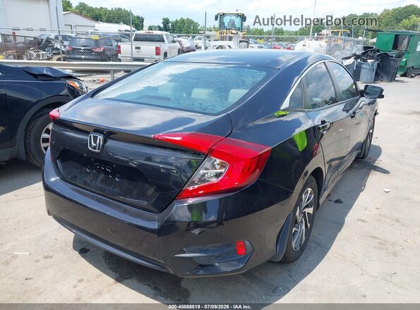 19XFC2F72GE005185 2016 HONDA CIVIC Black უკანა მარჯვენა