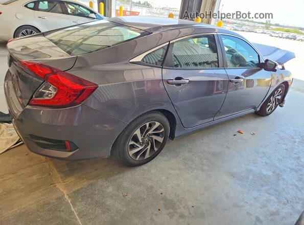 19XFC2F72GE032743 2016 HONDA CIVIC Gray Задня права чверть