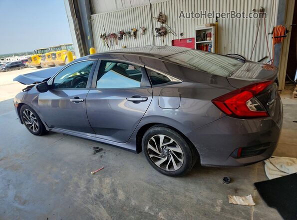 19XFC2F72GE032743 2016 HONDA CIVIC Gray Задня ліва чверть