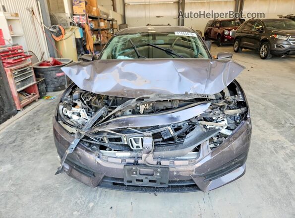 19XFC2F72GE032743 2016 HONDA CIVIC Gray Вид спереду
