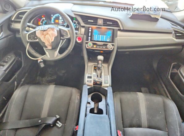 19XFC2F72GE032743 2016 HONDA CIVIC Gray Вид панелі приладів