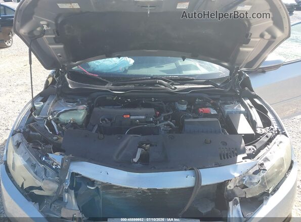 19XFC2F72GE038199 2016 HONDA CIVIC Silver Rear view