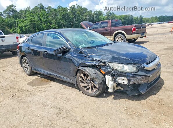 19XFC2F72GE076709 2016 HONDA CIVIC Black Przód prawy