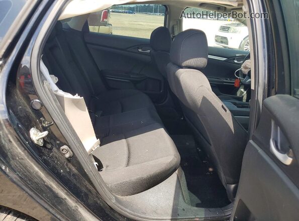19XFC2F72GE076709 2016 HONDA CIVIC Black Widok tylnych siedzeń