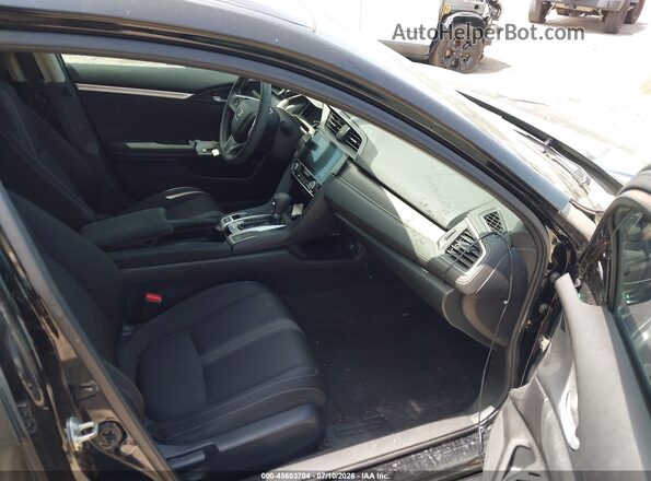 19XFC2F72GE094059 2016 HONDA CIVIC Black Front interior view