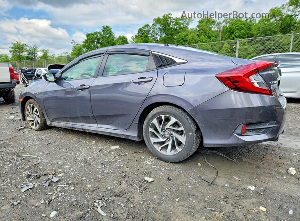 19XFC2F72GE238578 2016 HONDA CIVIC Gray უკანა მარცხენა