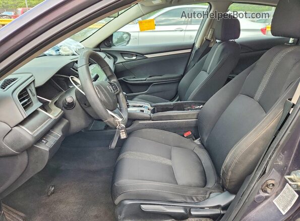 19XFC2F72GE238578 2016 HONDA CIVIC Gray წინა სალონის ხედი