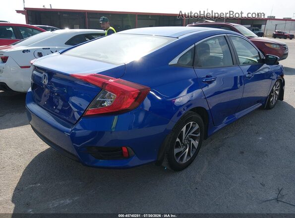 19XFC2F72GE249743 2016 HONDA CIVIC Blue Հետևի աջ