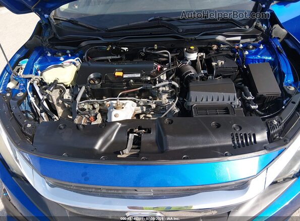 19XFC2F72GE249743 2016 HONDA CIVIC Blue Հետևի տեսք