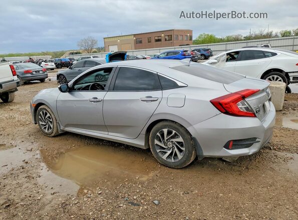 19XFC2F72HE001462 2017 HONDA CIVIC Silver Հետևի ձախ