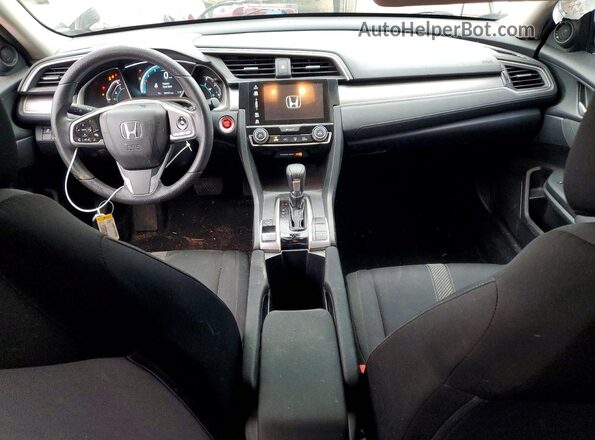 19XFC2F72HE001462 2017 HONDA CIVIC Silver Առջևի վահանակի տեսք