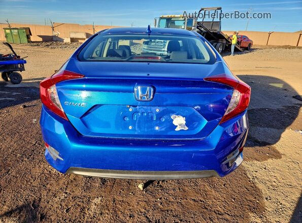 19XFC2F72HE010131 2017 HONDA CIVIC Blue Հետևի տեսք