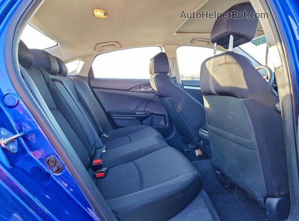 19XFC2F72HE010131 2017 HONDA CIVIC Blue Հետևի նստատեղերի տեսք