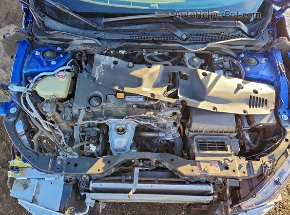 19XFC2F72HE010131 2017 HONDA CIVIC Blue Սալոնի հետևի տեսք