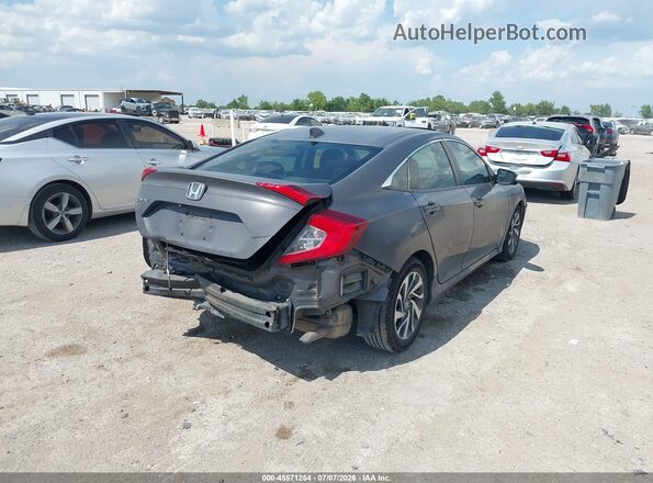 19XFC2F72HE012526 2017 HONDA CIVIC Gray Հետևի աջ