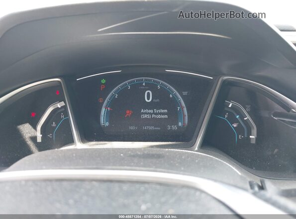 19XFC2F72HE012526 2017 HONDA CIVIC Gray Հետևի նստատեղերի տեսք