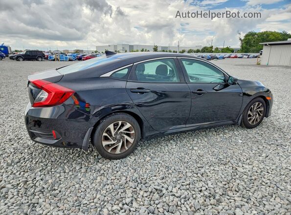 19XFC2F72HE018391 2017 HONDA CIVIC Black უკანა მარჯვენა