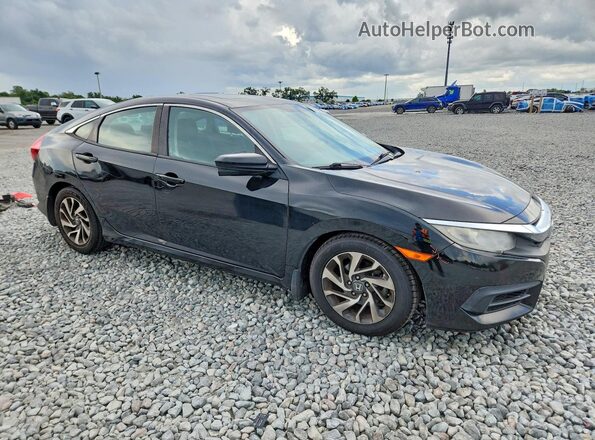 19XFC2F72HE018391 2017 HONDA CIVIC Black წინა მარჯვენა