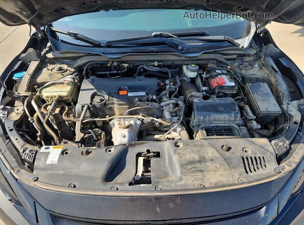 19XFC2F72HE039628 2017 HONDA CIVIC Черный Вид задней части салона