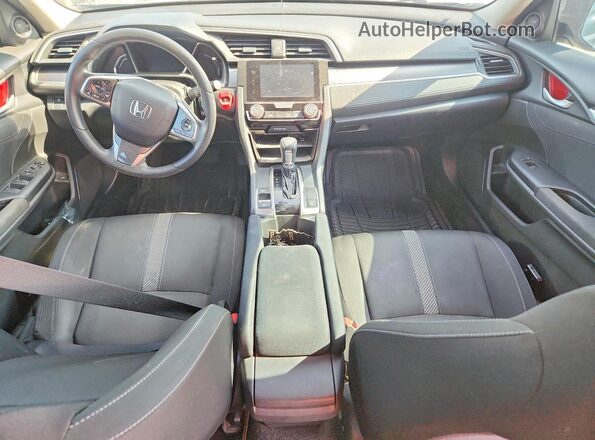 19XFC2F72HE039628 2017 HONDA CIVIC Черный Вид панели приборов