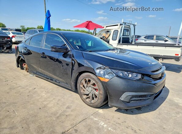19XFC2F72HE039628 2017 HONDA CIVIC Черный Передняя правая четверть