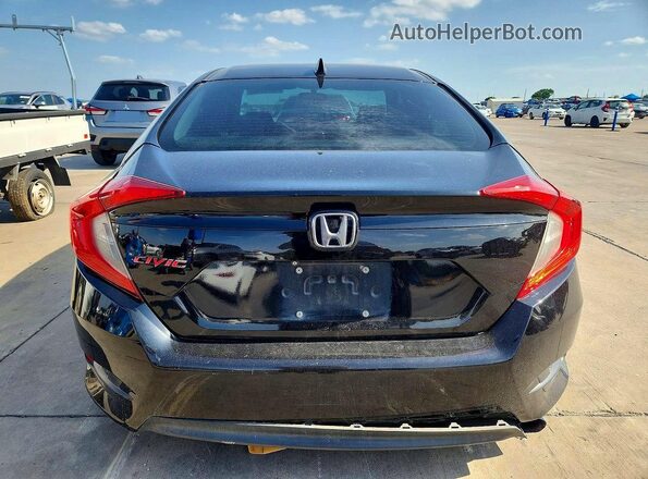 19XFC2F72HE039628 2017 HONDA CIVIC Черный Вид сзади