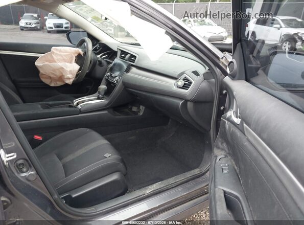 19XFC2F72HE045087 2017 HONDA CIVIC Gray Вид салону спереду