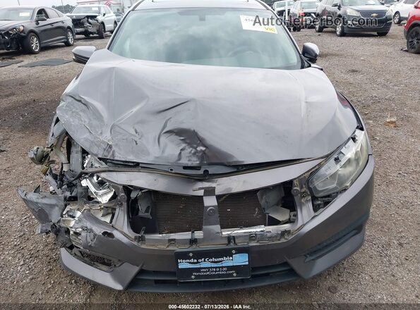 19XFC2F72HE045087 2017 HONDA CIVIC Gray Вид задньої частини салону