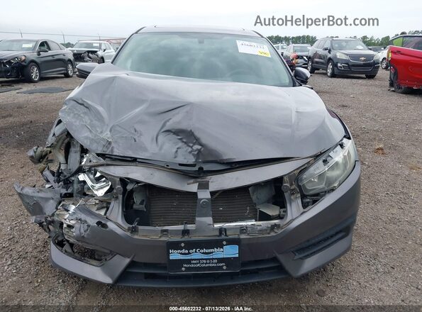 19XFC2F72HE045087 2017 HONDA CIVIC Gray Вид спереду