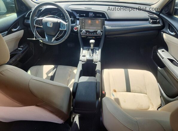 19XFC2F72HE054808 2017 HONDA CIVIC Black Vista del salpicadero
