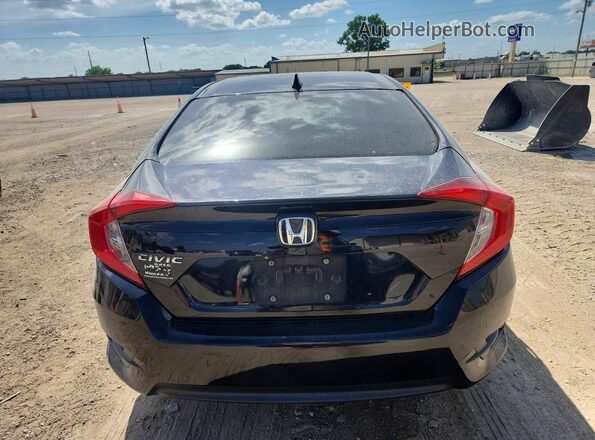 19XFC2F72HE054808 2017 HONDA CIVIC Black Vista trasera